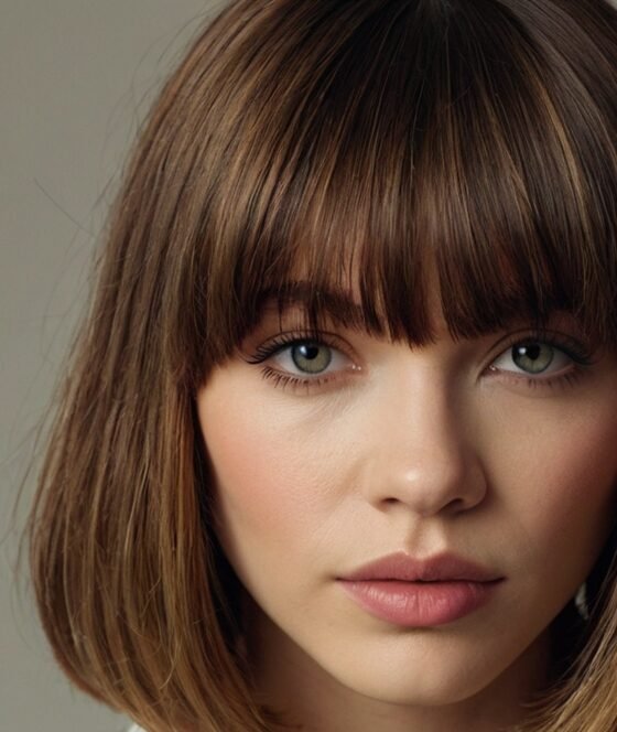 Butterfly Haircut with Curtain Bangs