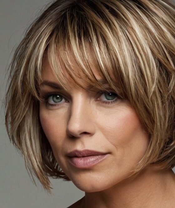 Layered Bob Hairstyles for Over 50