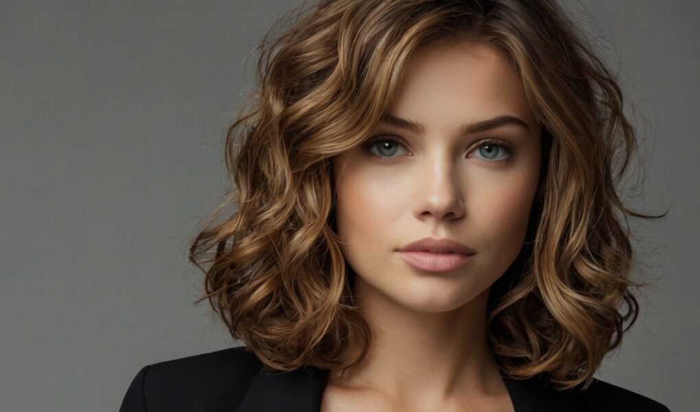 Medium Haircuts for Wavy Hair