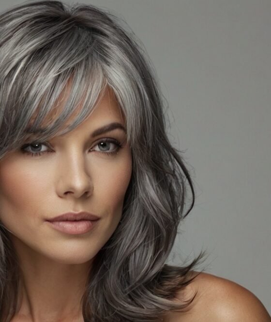 Medium Length Gray Hairstyles