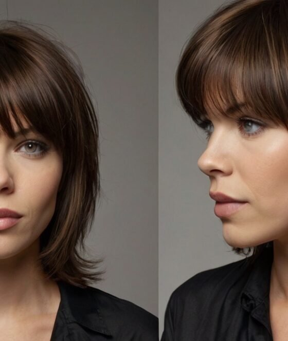 Shag Haircuts with Bangs