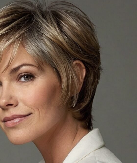Youthful Short Hairstyles for Over 60